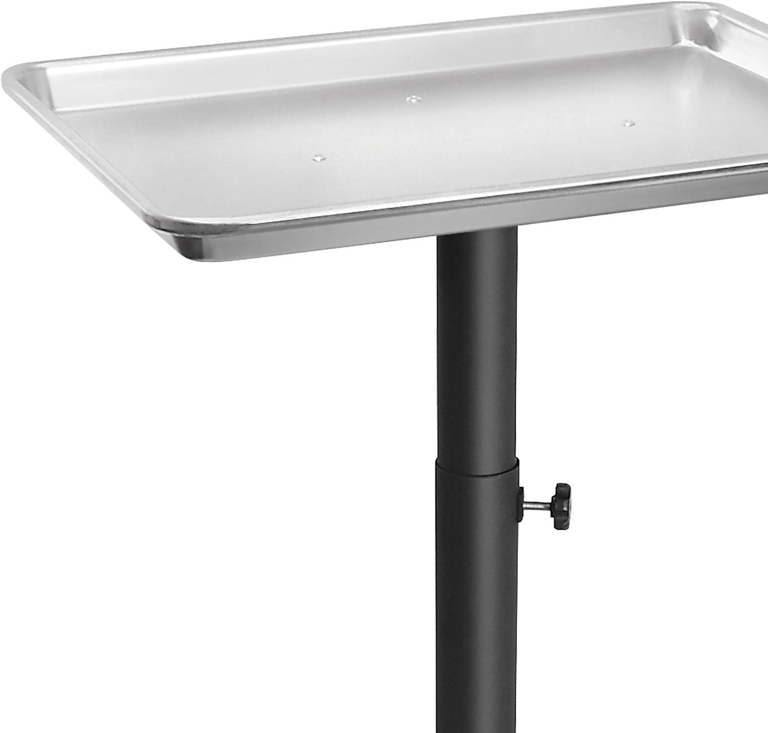 Saloniture Premium Aluminum Instrument Tray - Silver Pack of 2