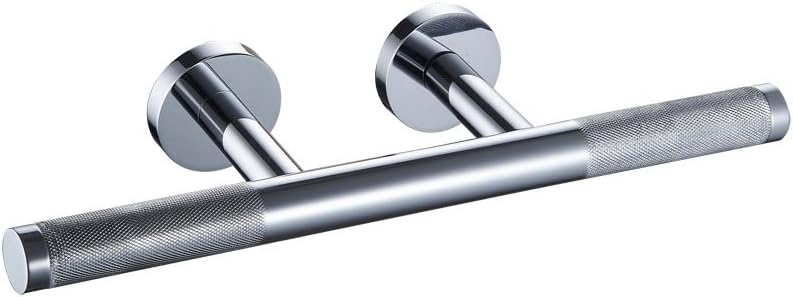 Sanliv Heavy-duty Brass Bath Shower Foot Rest for Shaving Legs or Balance Support in Polished Chrome Pack of 2