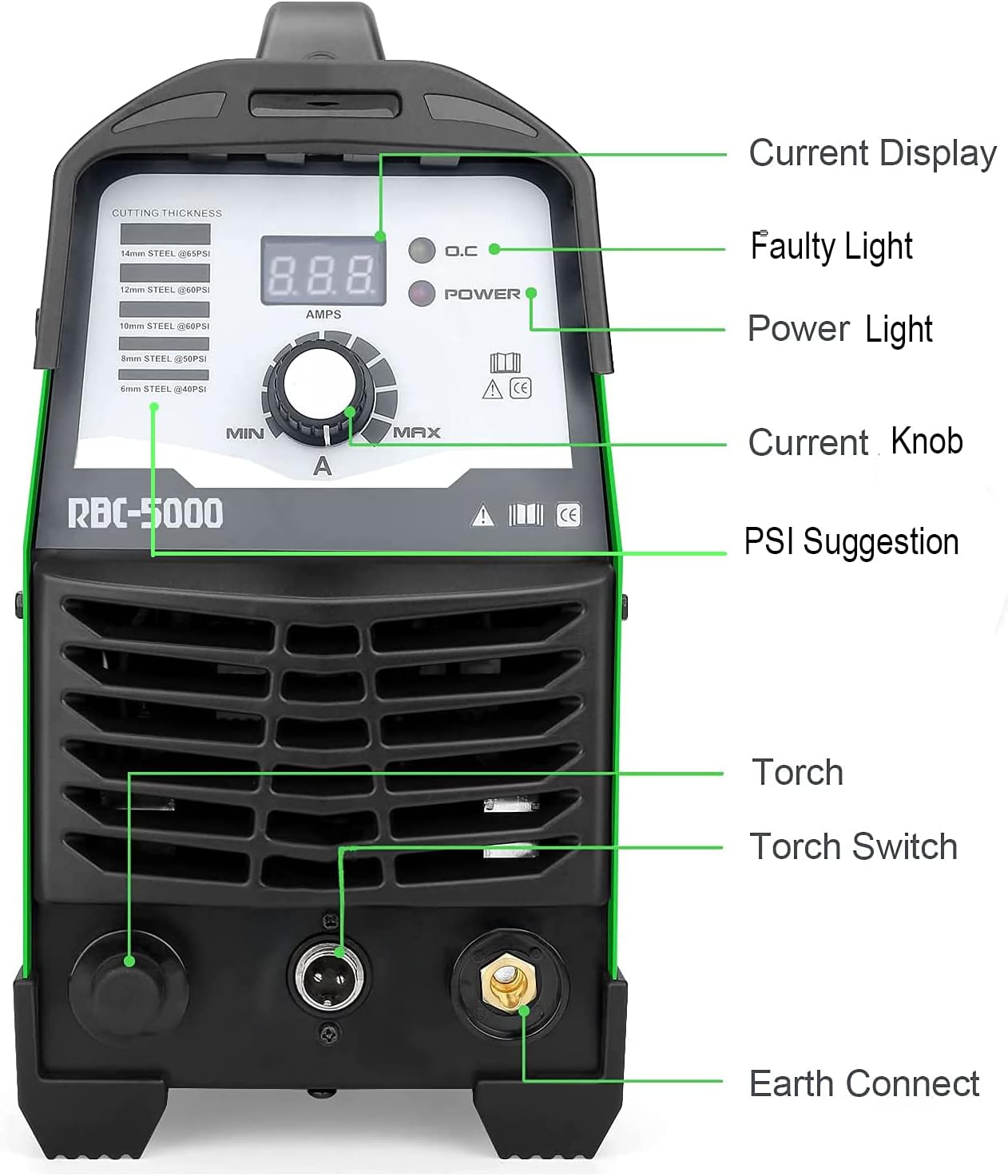 Reboot Plasma Cutter Machine IGBT Inverter CUT50 1/2