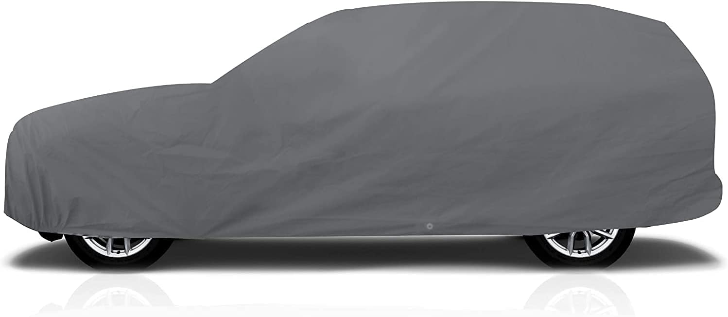 CARDIZ 5 Layer Car Cover&ndash;for Porsche Macan 2015-2021Crossover SUV 4-Door Semi Custom Fit Waterproof Full Coverage Rain Snow UV Protection Windproof Dust Scratch Resistant Outdoor Automobile