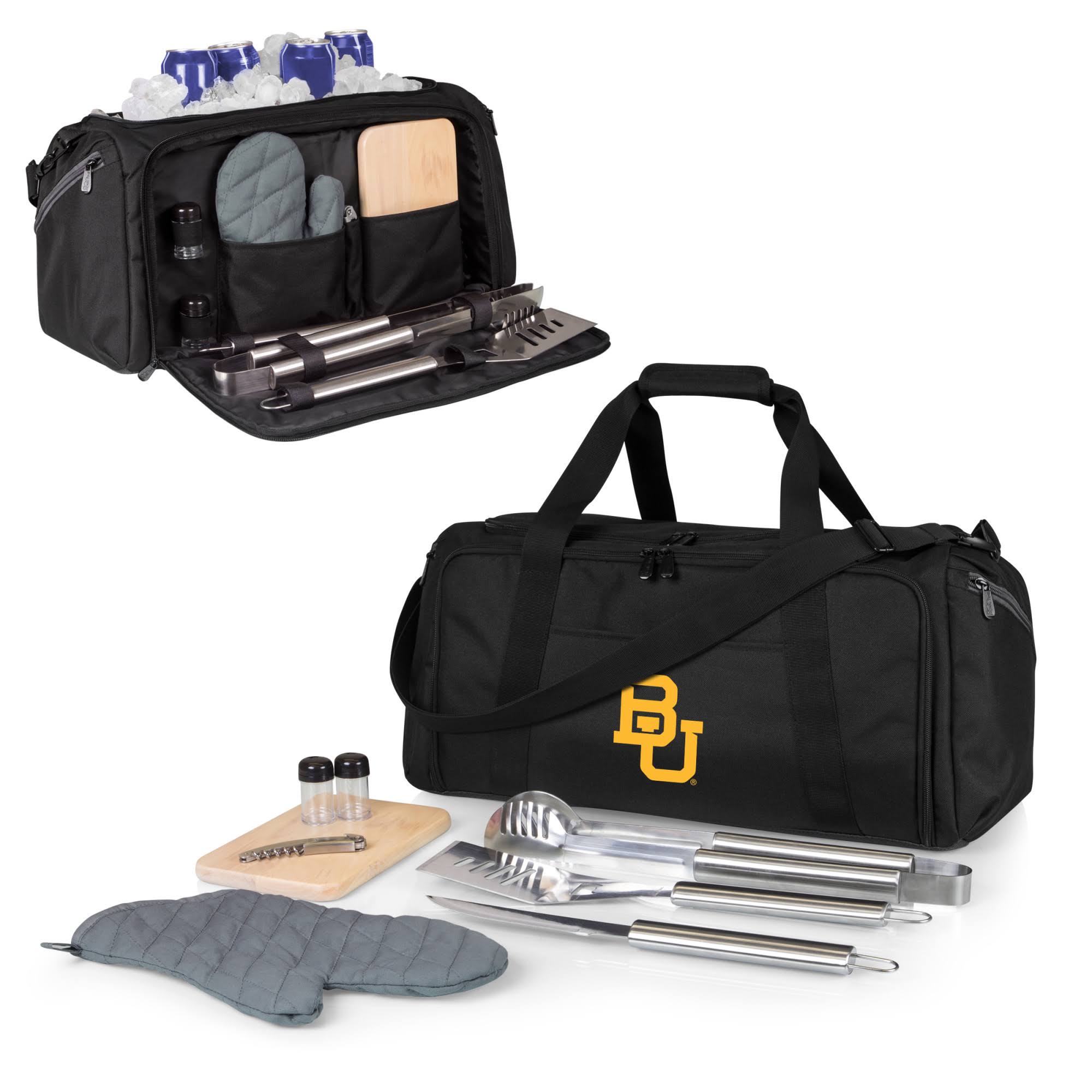 Baylor Bears BBQ Kit Cooler - Black