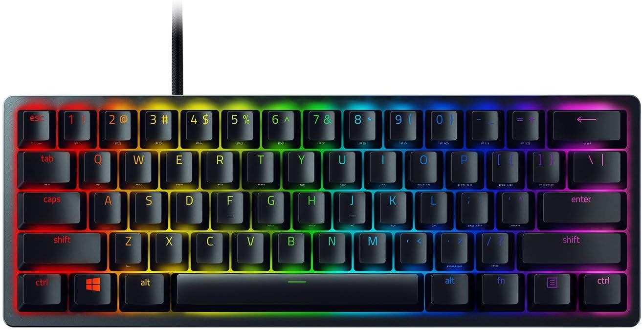 Razer Huntsman Mini Clicky Optical Switch Gaming Keyboard with RGB Chroma Backlighting (Renewed)