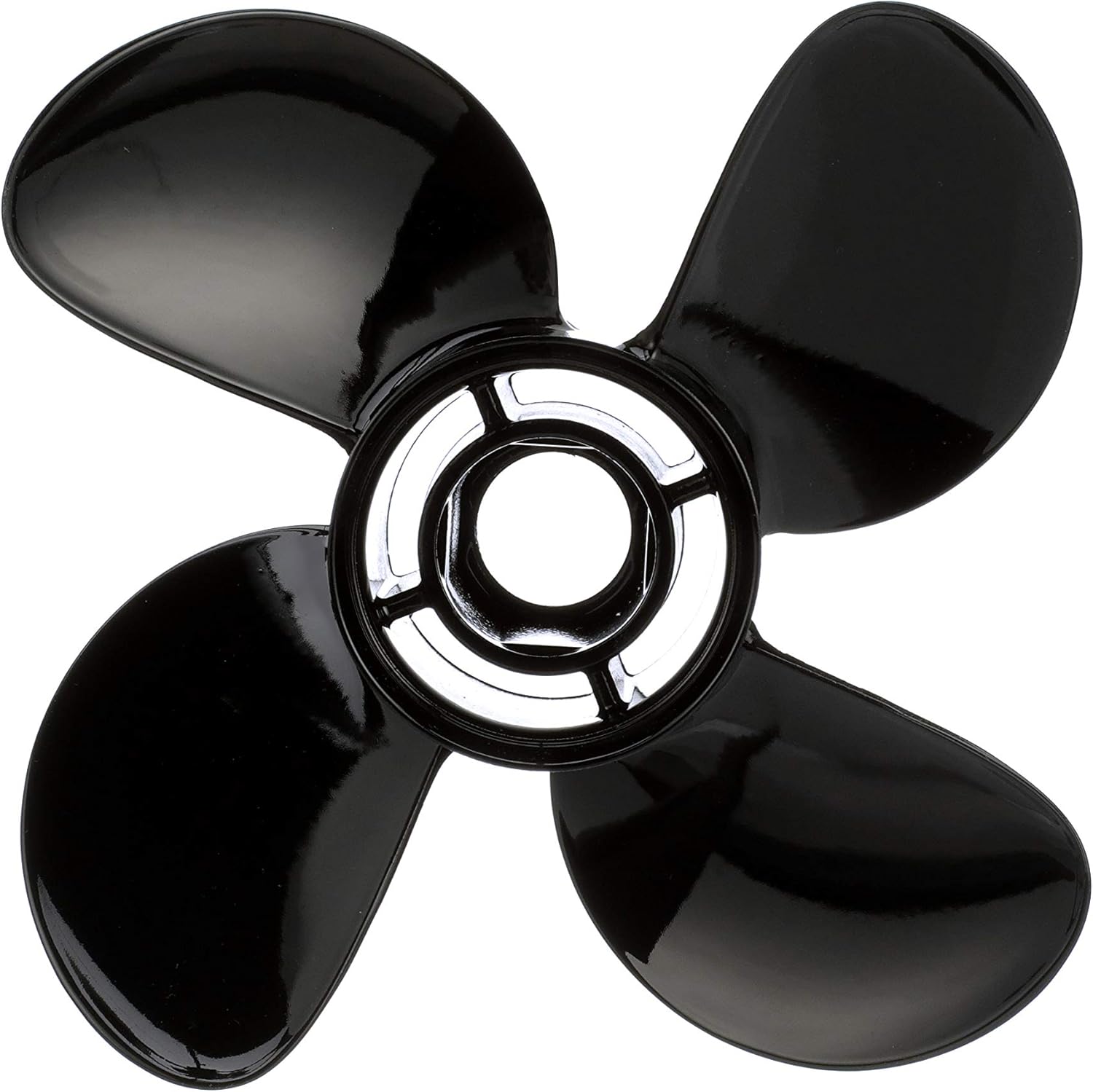 Quicksilver 8M8027513 Nemesis 4-Blade Aluminum Propeller - 10.1