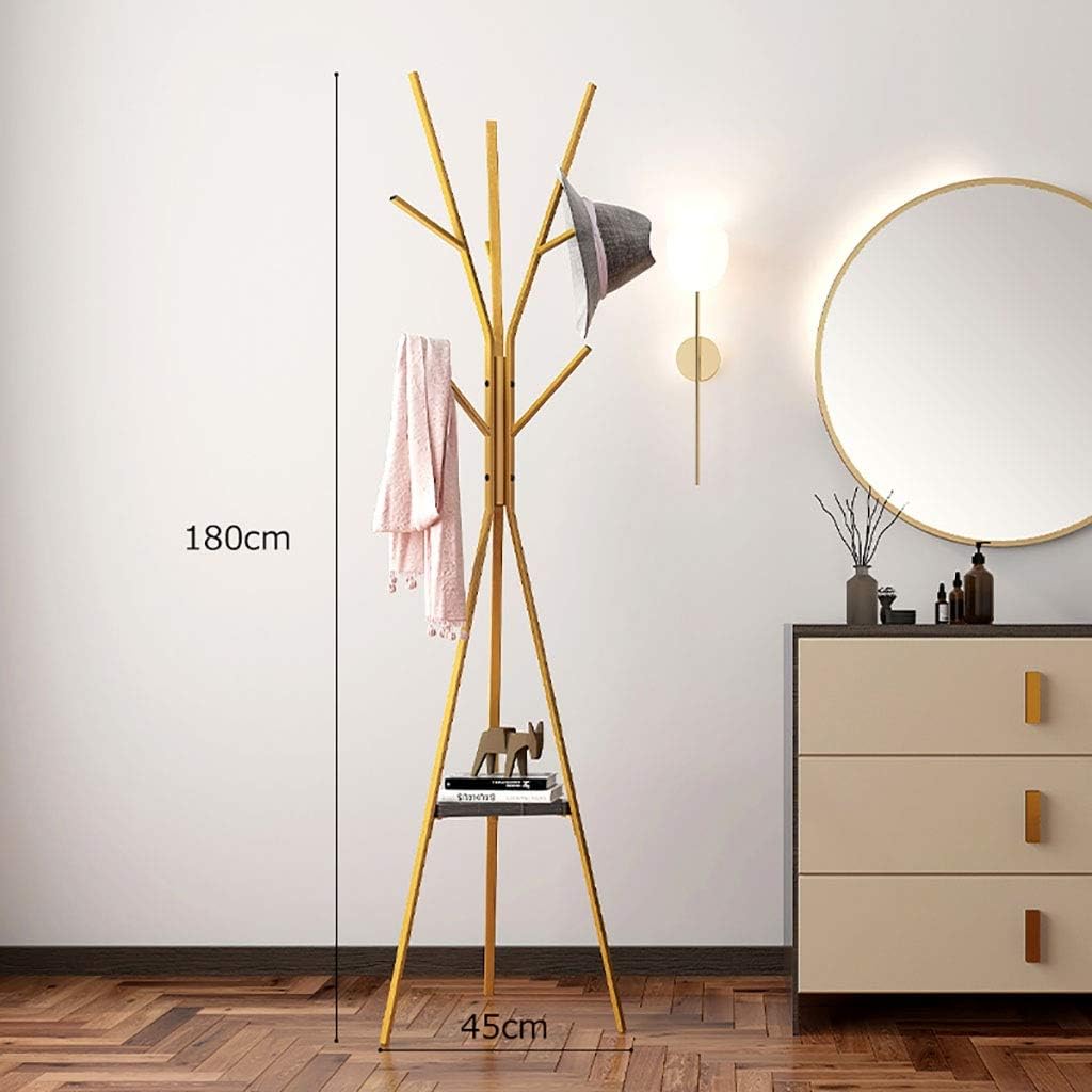 Rff Hanger, Floor-Standing Coat Rack, Bedroom/Living Room/Home, Multi-Function Hanger, Wrought Iron Hanger, 45180cm