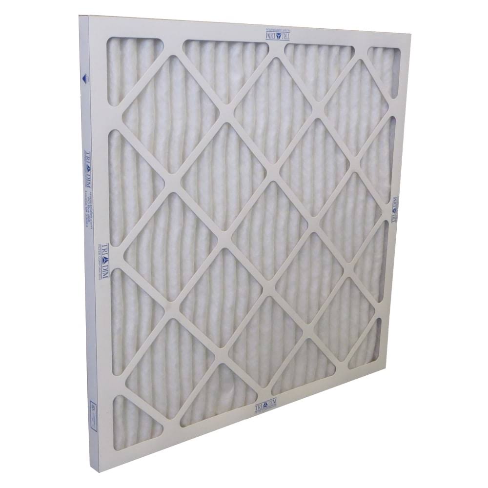 Tri-Dim Pro Pleated HVAC Air Filters, MERV 13, 25x22H x 25x22W x 1x22D, Pack of 12 Filters