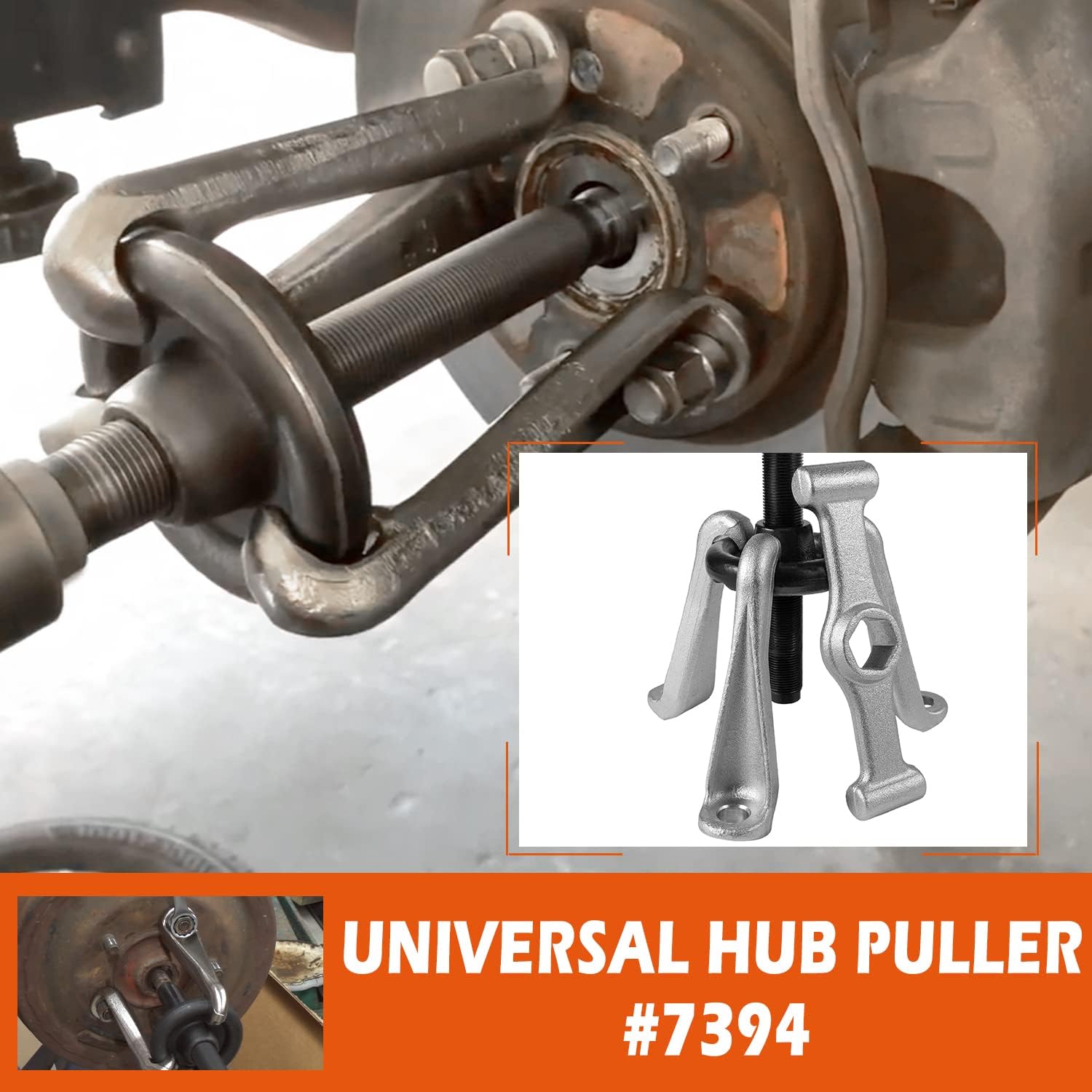 DearChan 7394 Universal Hub Puller Wheel Hub Removal Tool Replace for OTC 7394