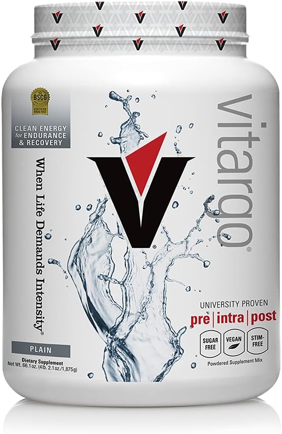 Vitargo Carb Powder Supplement | 2X Faster Muscle Fuel | 4.4 LB Unflavored Pre Workout & Post Workout | Carbohydrate Powder for Recovery, Endurance, Gain Muscle Mass Pack of 2
