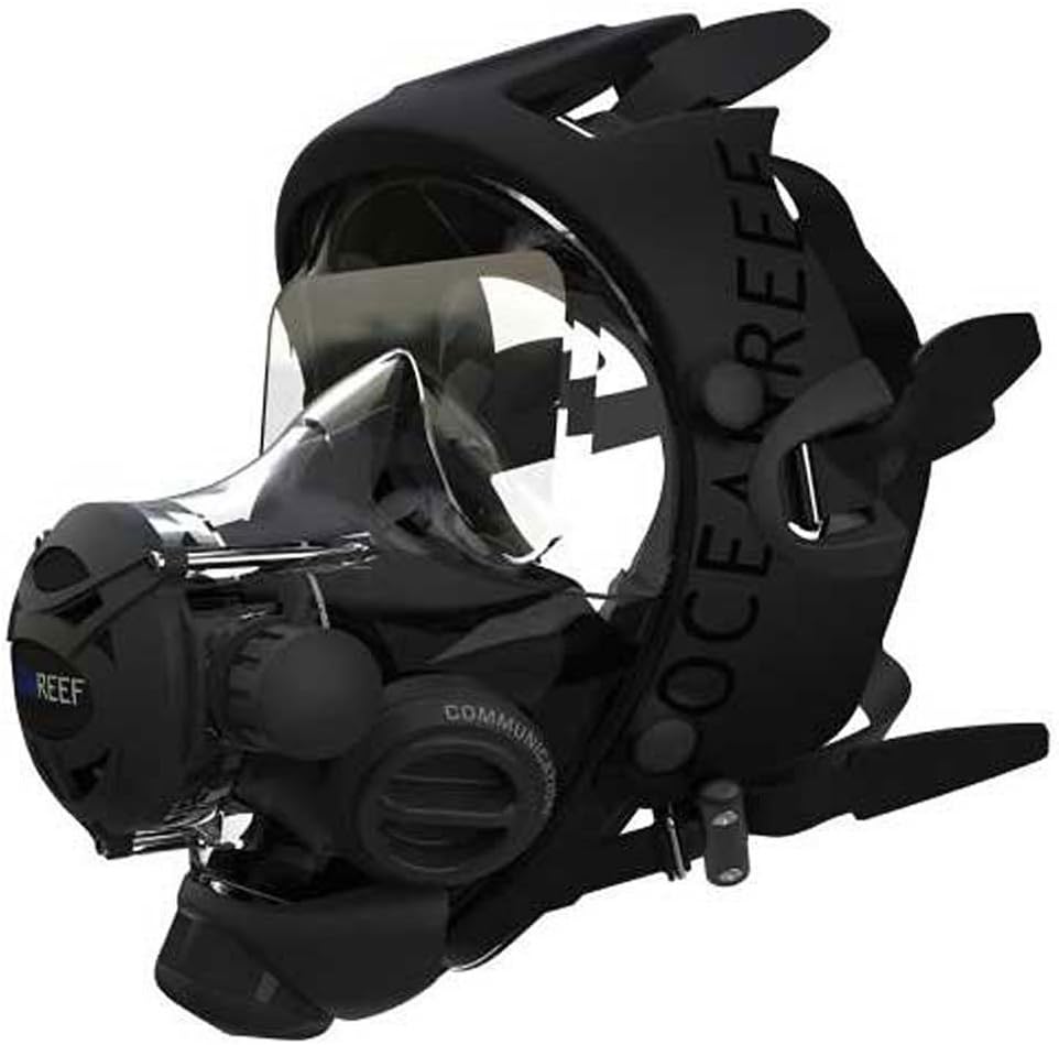 OCEAN REEF Unisex Space Extender Integrated Full Face Diving Mask Pack of 2