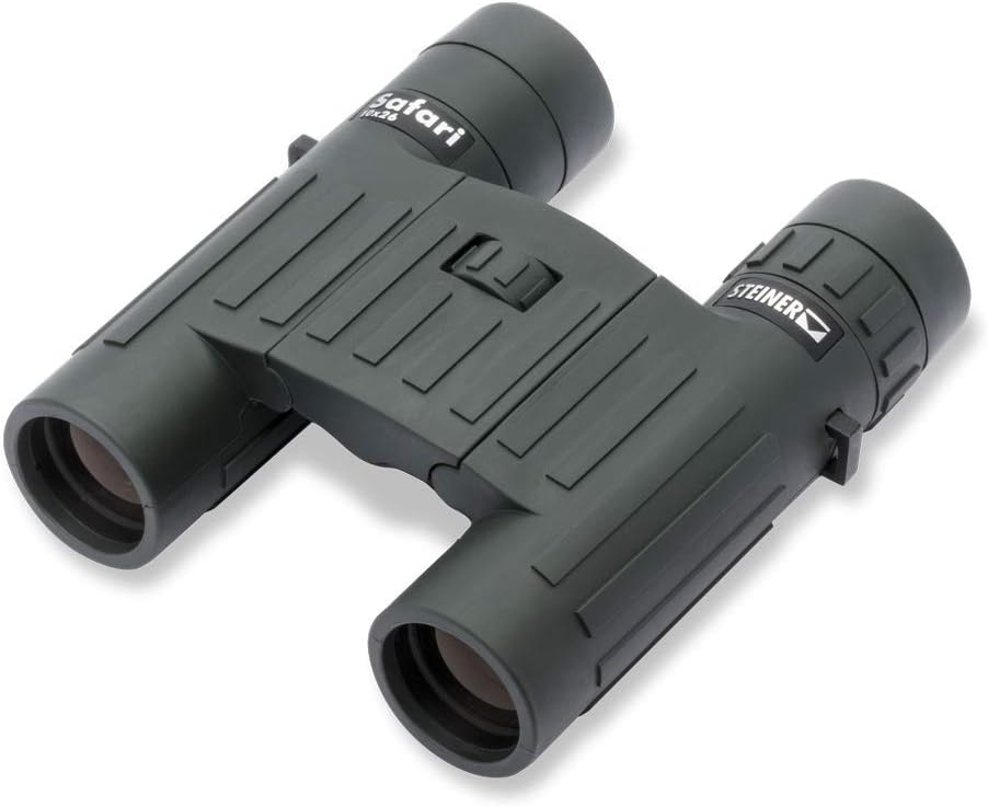 Steiner Optics Safari Series Binoculars - Lightweight and Compact Binoculars for Sporting Events and Wildlife Observation