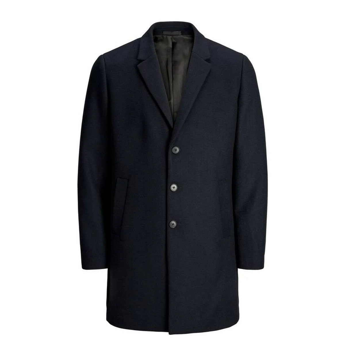 Jack u0026 Jones Premium Overcoat in Navy