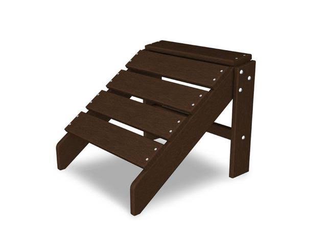 POLYWOOD South Beach Mahogany Ottoman