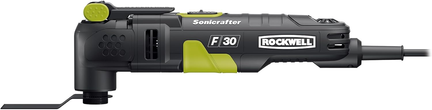 Rockwell RK5132K 3.5 Amp Sonicrafter F30 Oscillating Multi-Tool with 32 Accessories and Carry Bag