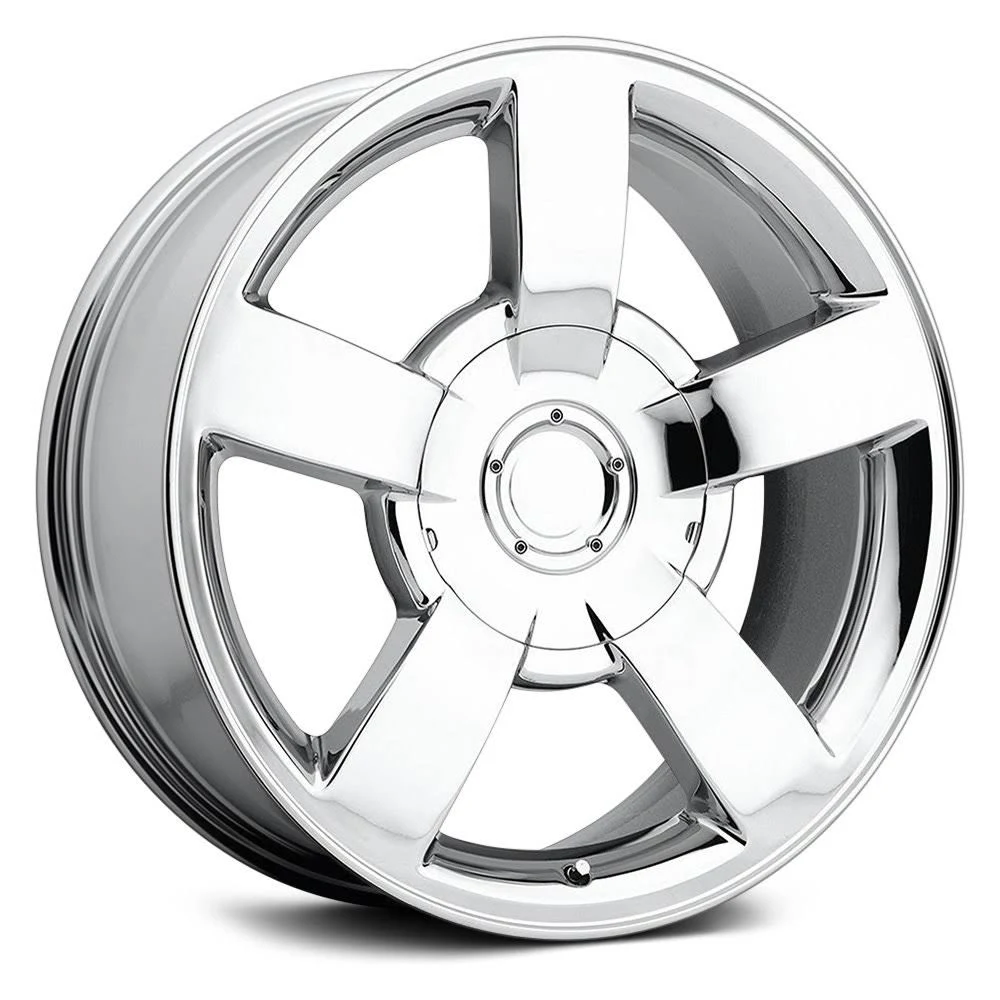 Factory Reproductions 33210306501 5-Spoke Chrome 22x10 Alloy Factory Wheel