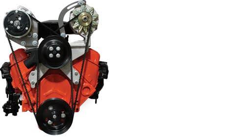 Vintage Air 19212-VCB: Vintage Air Water Pump Riser with Brackets