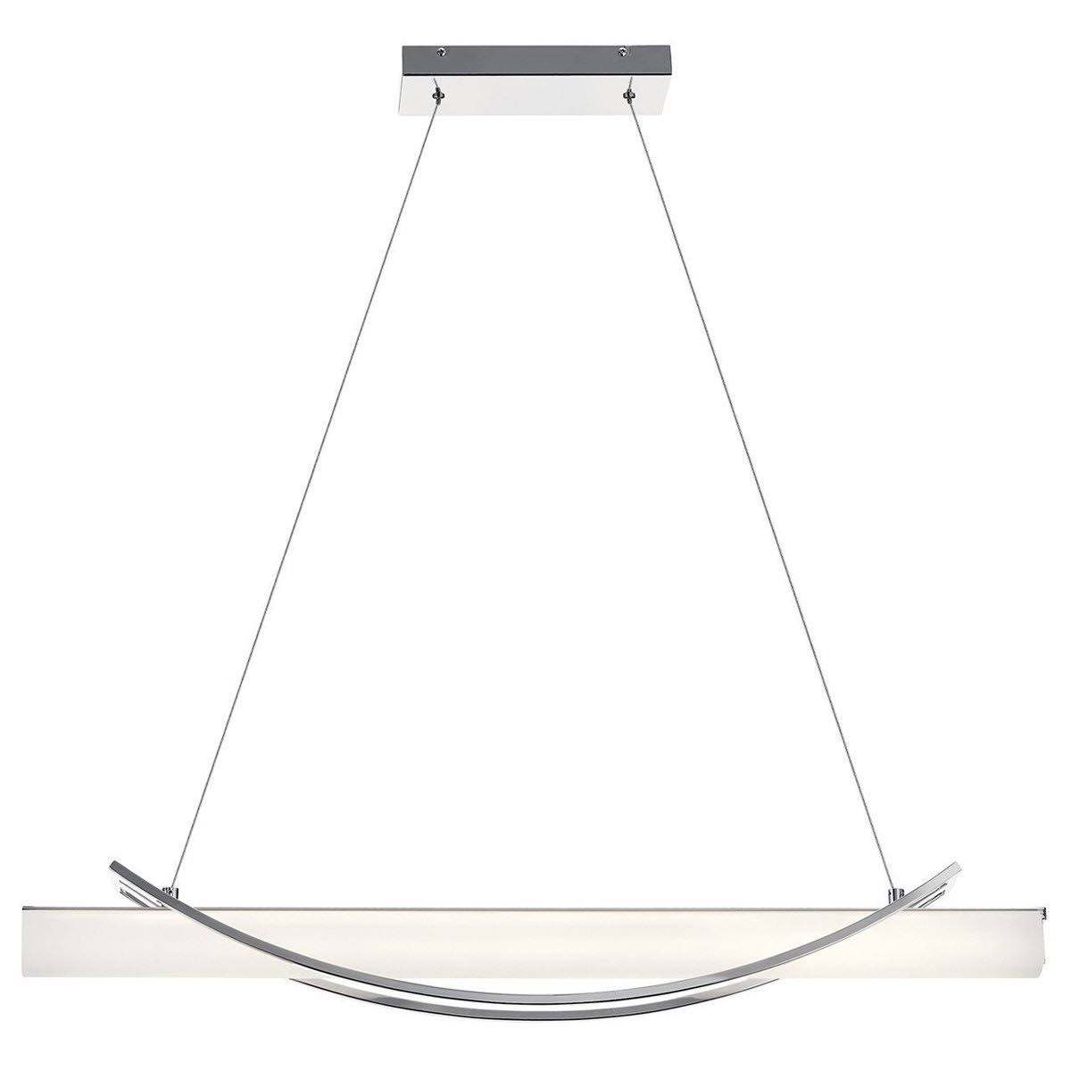 Kichler - 84125MBK - LED Linear Chandelier - Rowan - Matte Black
