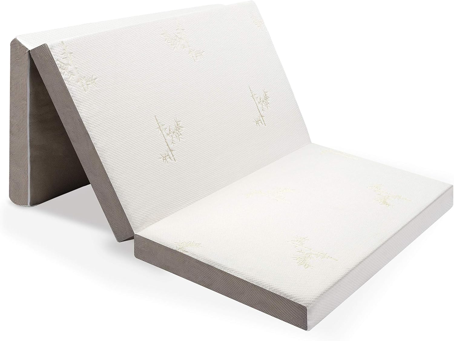 Milliard Tri Folding Mattress with Washable Cover Space Saver Single Size (75 inches x 25 inches x 4 inches)