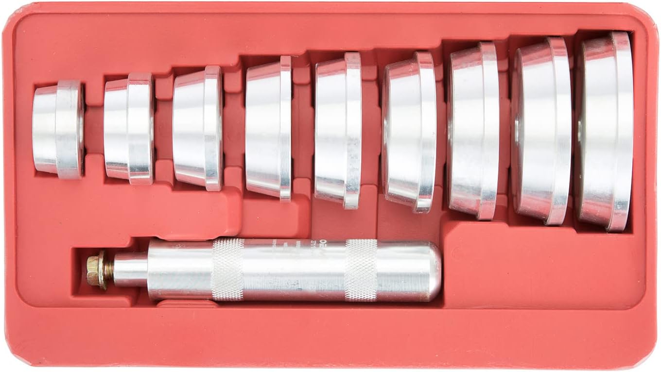 OEMTOOLS 27119 Bearing and Race Installer Set, Seal Driver Set, Bearing Race Installer, Seal Installation Tool, Bearing Install Tool, Axle Seal Installer