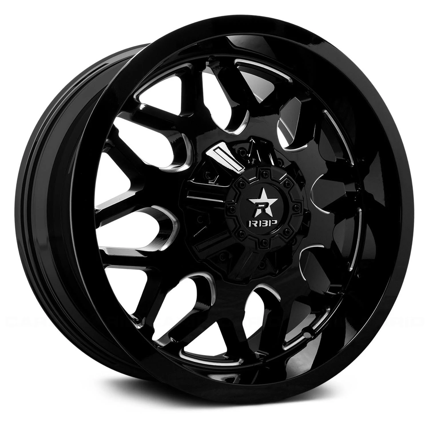 Hummer H2 RBP Machined Black 73R Atomic Wheel