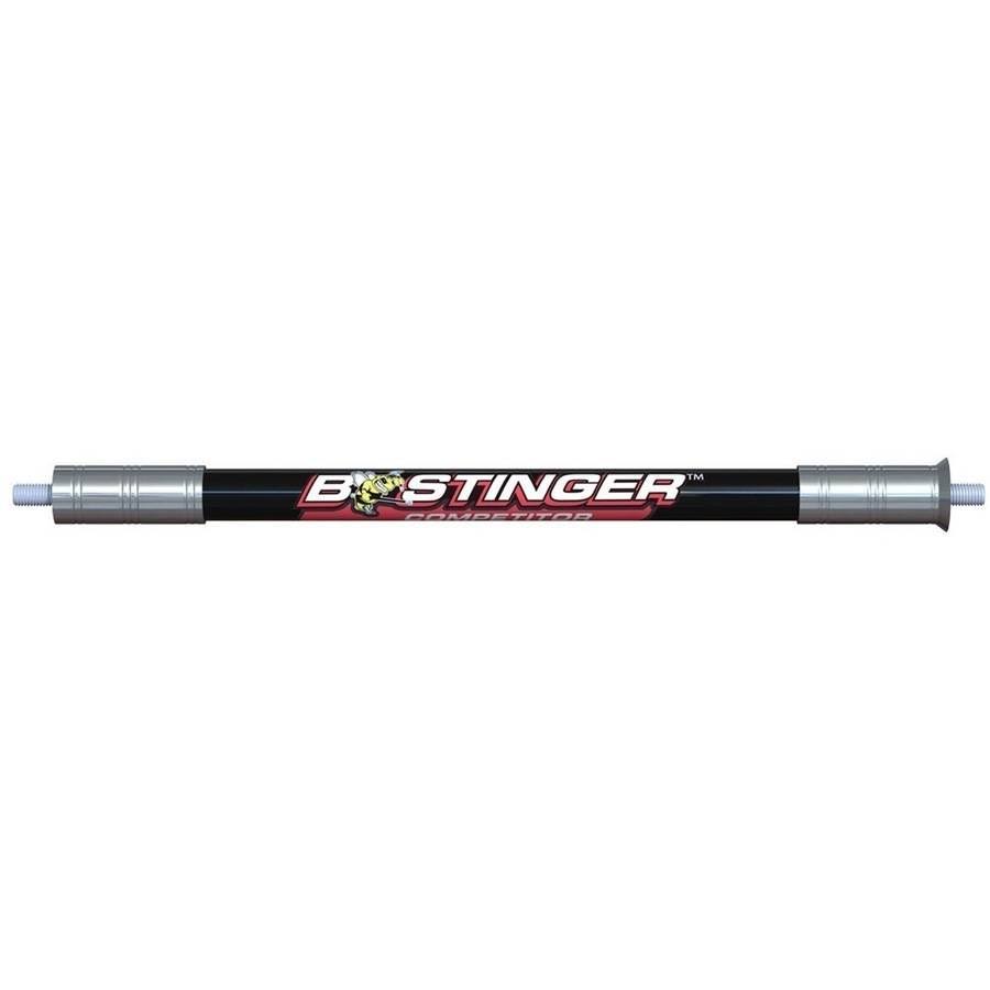 Bee Stinger Competitor V-Bar - Black/Silver 12 in.