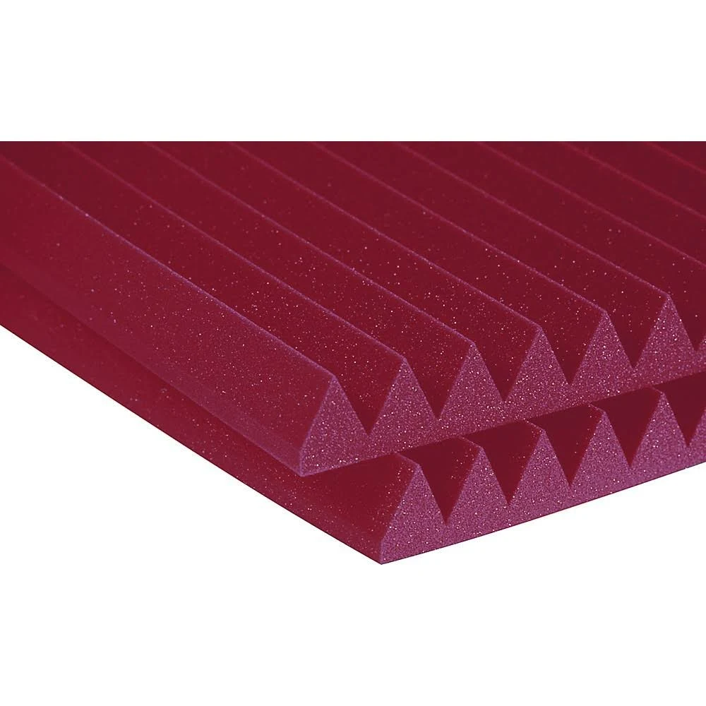 Auralex 2x22 Studiofoam Wedge 2&x2&x2x22 Panels (12 Pack) Burgundy