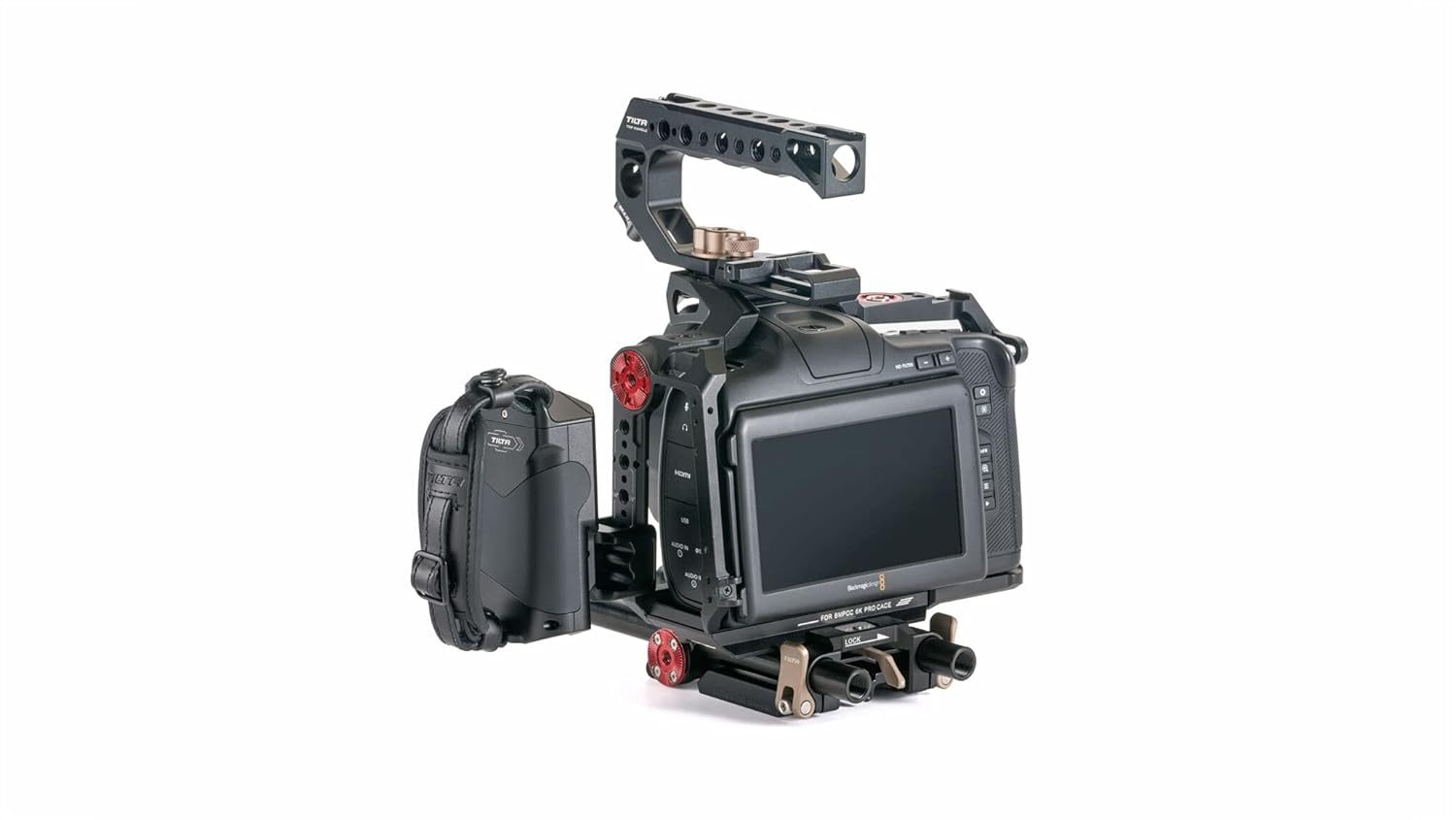 Tilta Advanced Kit Compatible with BMPCC 6K Pro - Tactical Gray