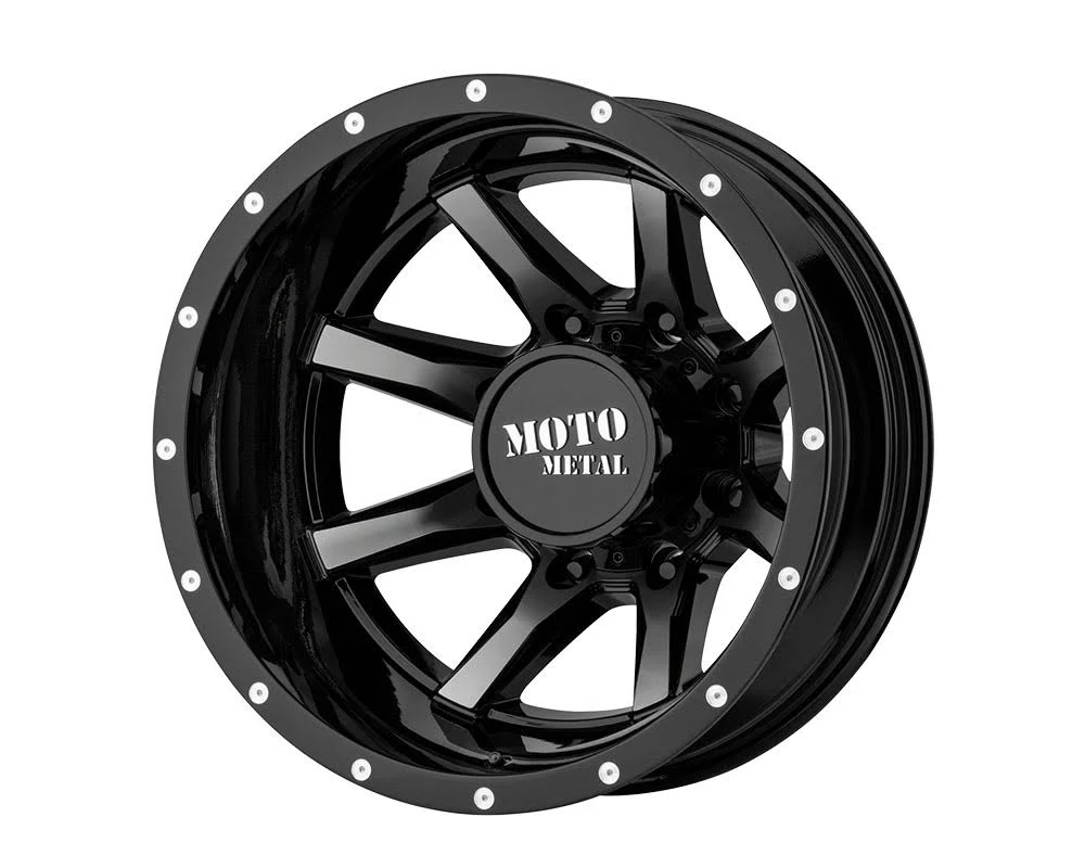 Moto Metal MO995208903198N MO995 Wheel 20x8.25 8x8x165.1 -198mm Gloss Black Machined - Rear