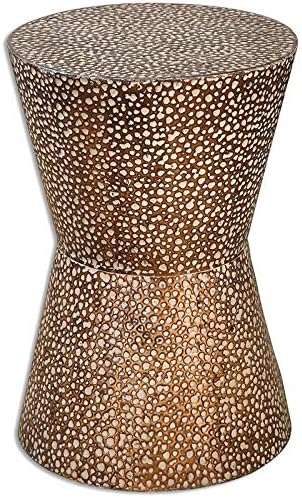 Uttermost 24461 Cutler Drum Shaped Accent Table