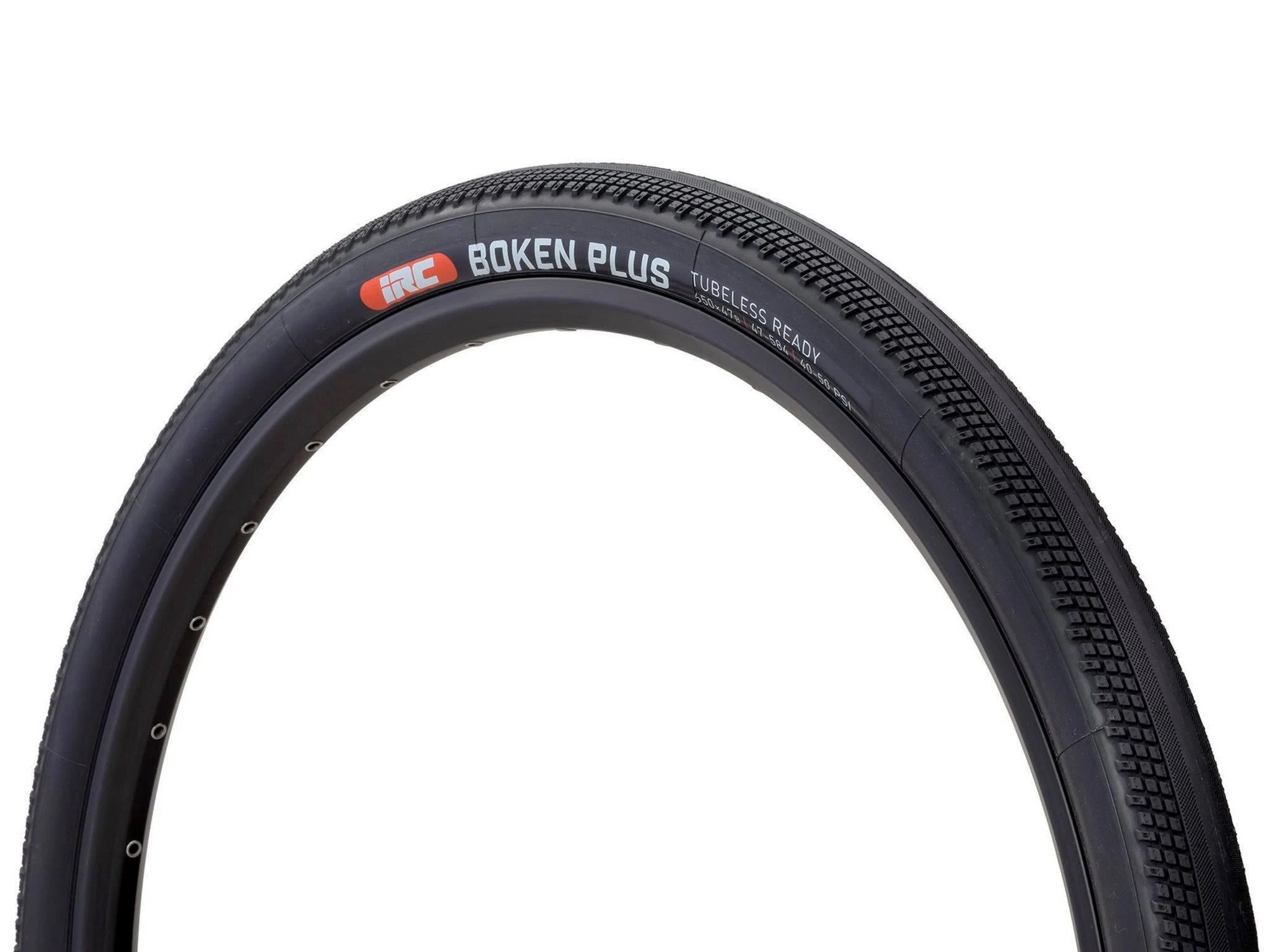 IRC Boken Plus Tire - 650B x 47 Tubeless Folding Black