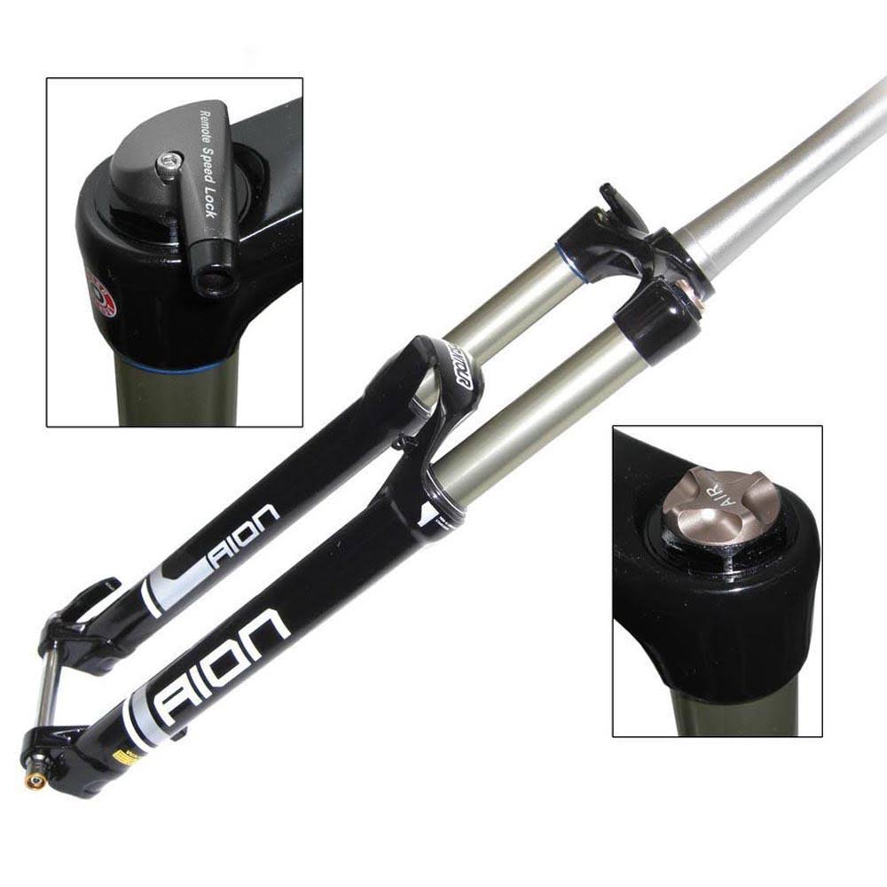 SR Suntour SF15 Aion RL-R 15QLC32 2018 Black/Grey 29x22