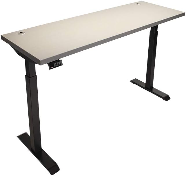 Lift It Dual Motor, Electric Height Adjustable Desk, Standing Desk, Great for Gaming, Built-in USB Ports, Memory Settings, 66