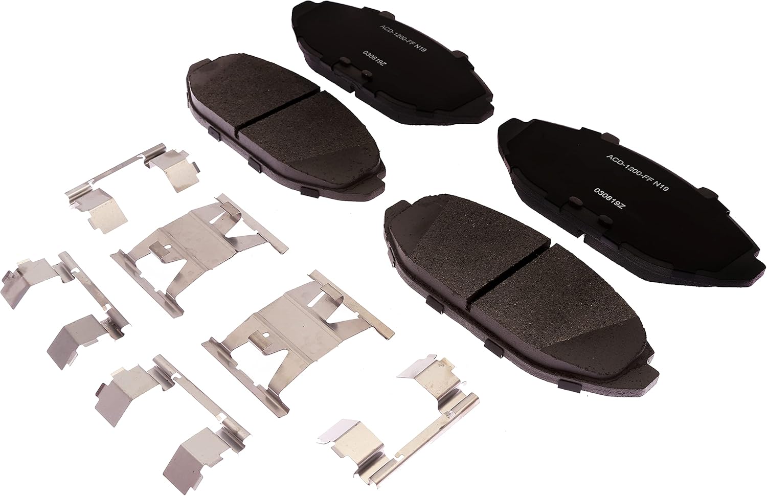 ACDelco Gold 17D748CHF1 Ceramic Front Disc Brake Pad Set