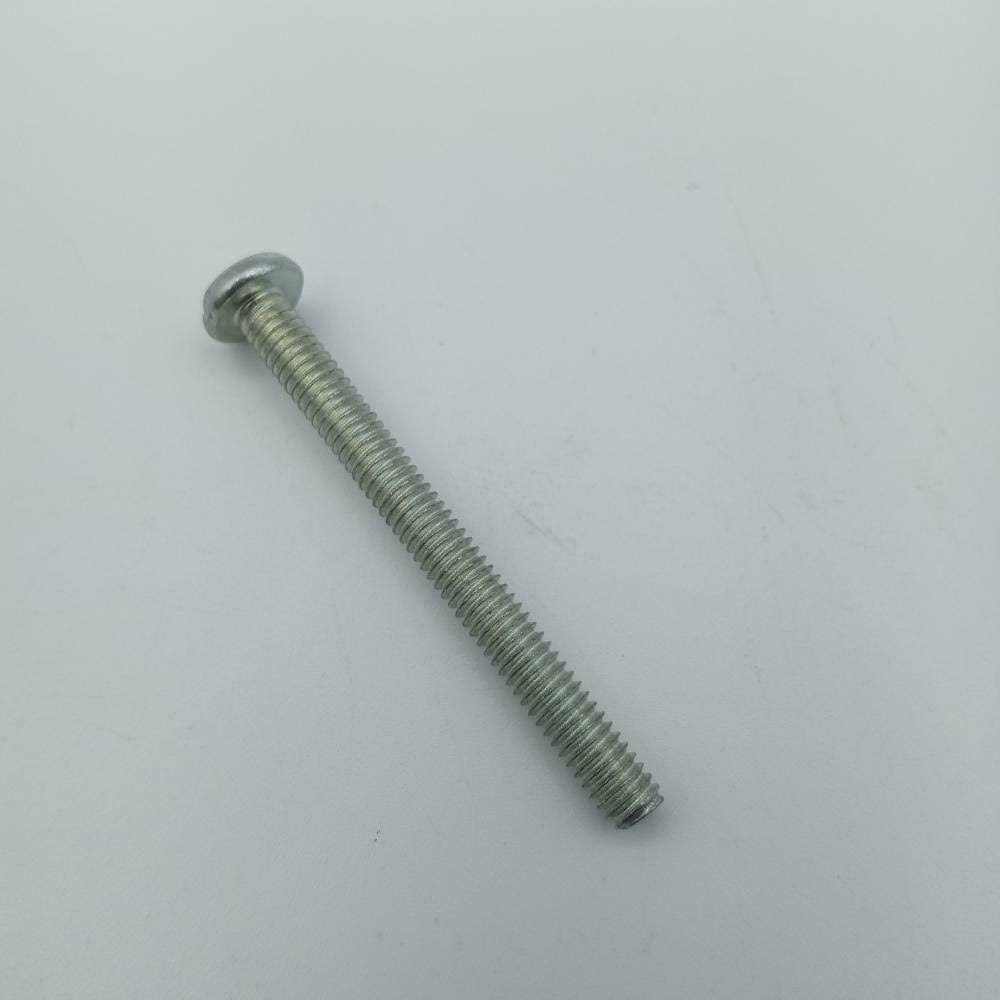8-32 x 1-3/4x22 Machine Screw - Pan Head - Slotted - Steel - Zinc Cr+3 - ft - Pkg of 100 - BBI 591355