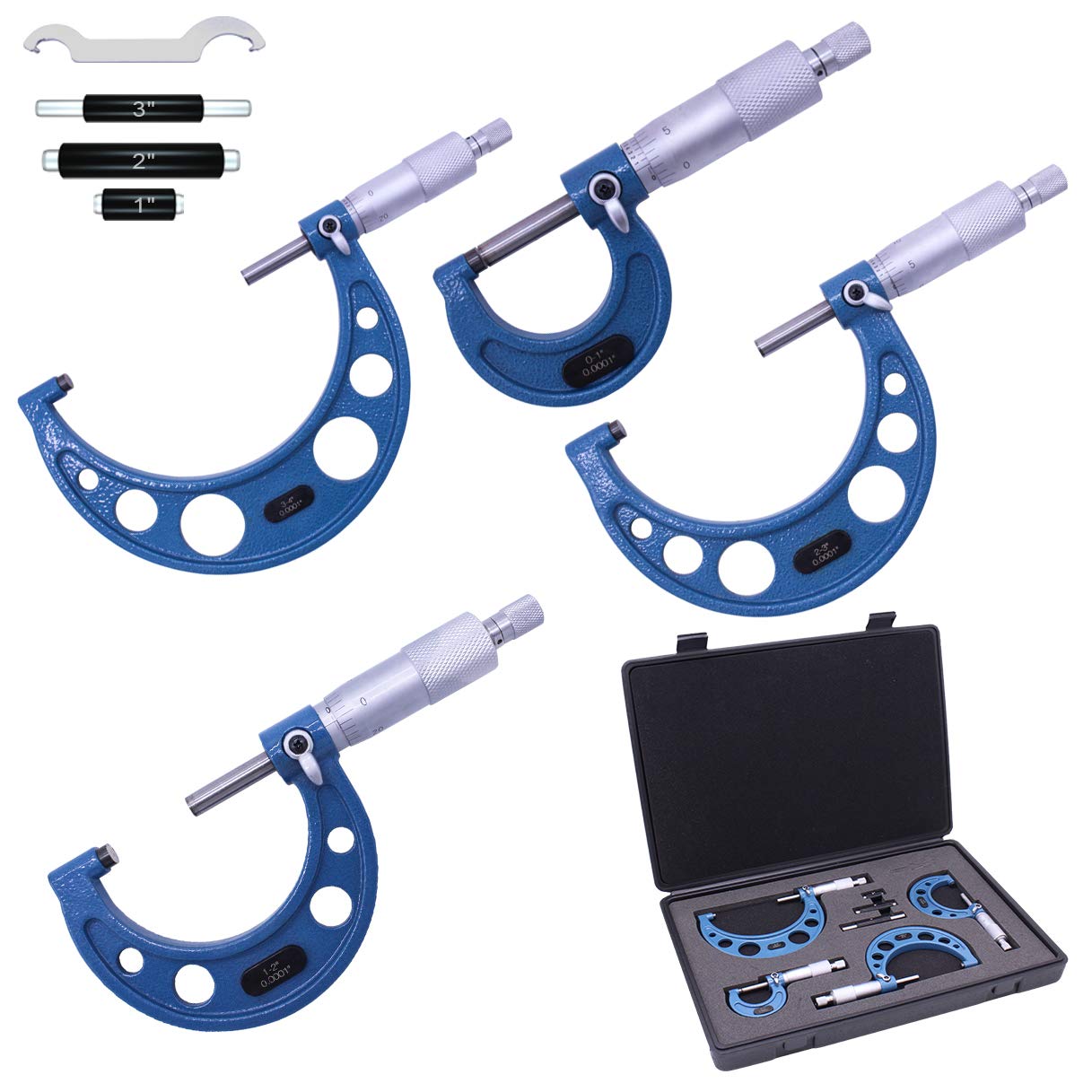 Outside Micrometer Set 0-4