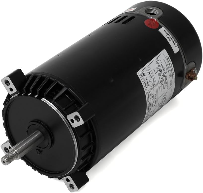 XtremepowerUS 75047-V Pump Motor Hayward Super-Flow 1HP 115/230V, Black
