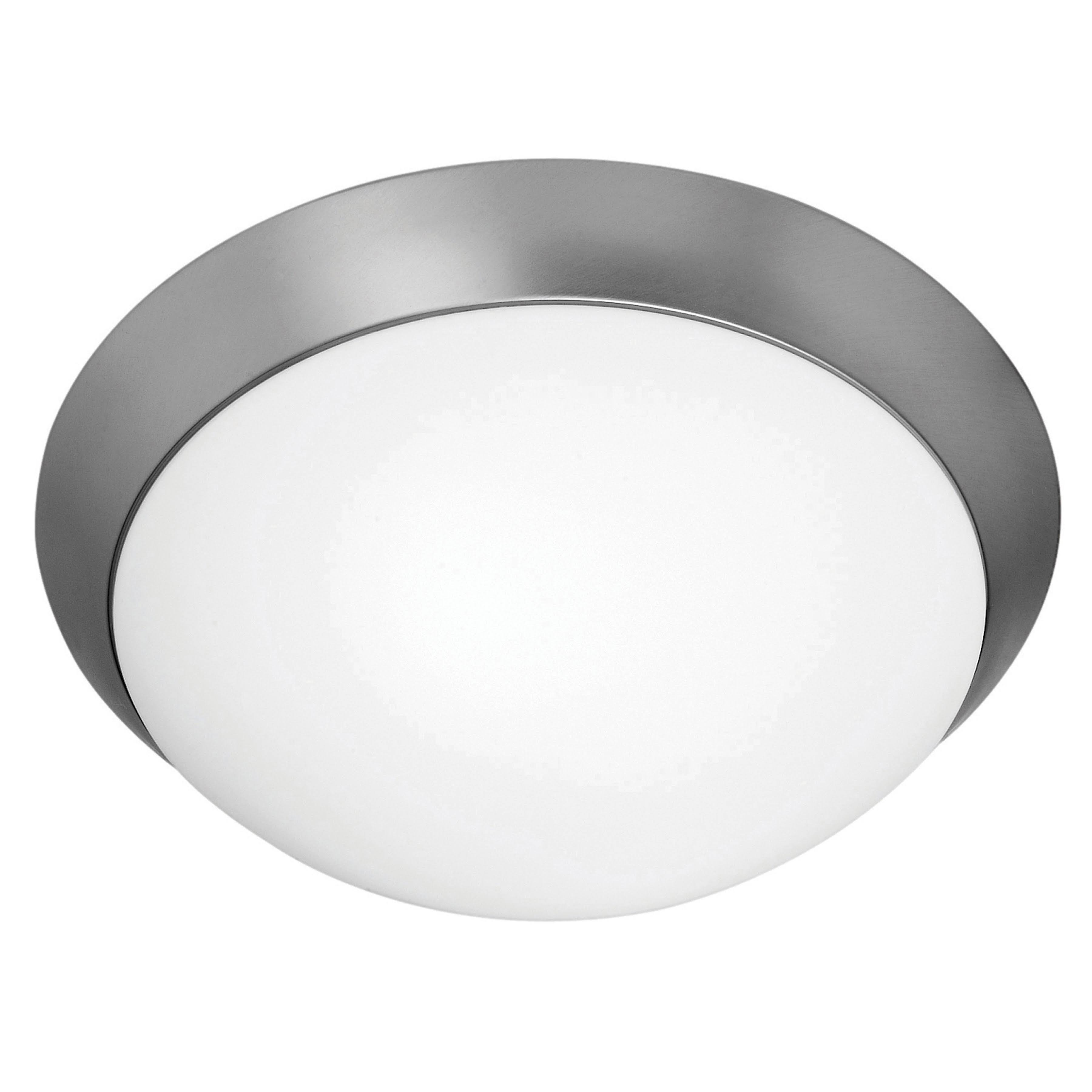 Access Cobalt Color Tuning LED Flush Mount - Brushed Steel - 20626LEDSWACD-BS/OPL