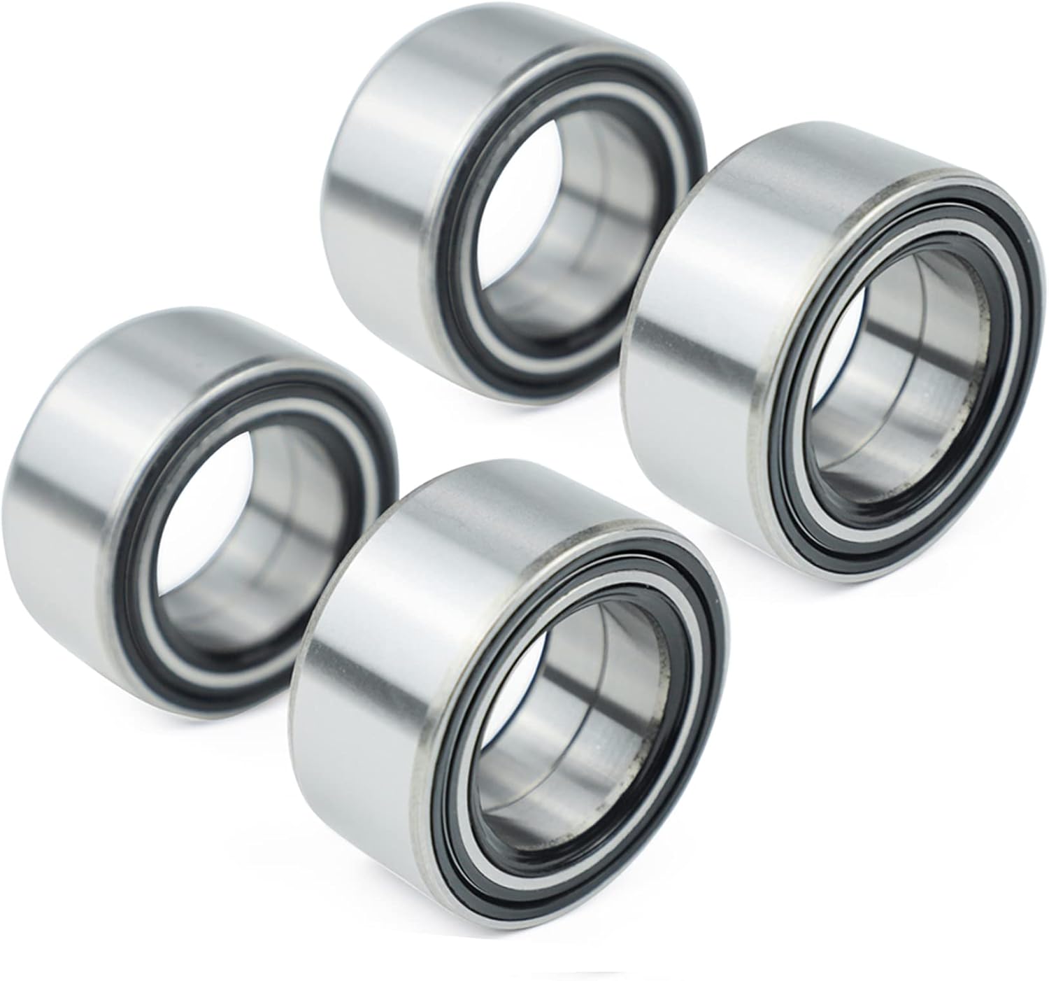 TENGWUMA 4 Pcs Front and Rear Wheel Bearings Pack Fits For 2011-2019 Polaris Ranger RZR XP 1000-S Scrambler Part# 3514699 3514924 3514822 3514627
