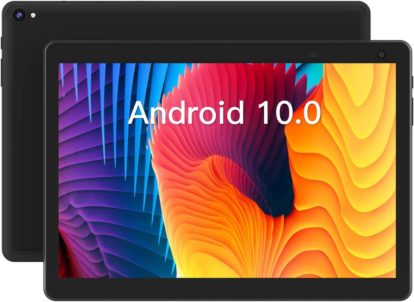 Tablet 10 inch Android Tablet, Android 10.0 Tablet Quad-Core Processor 32GB Storage Tablet Computer, 2GB RAM, 8MP Camera, Long Battery Life (Black)