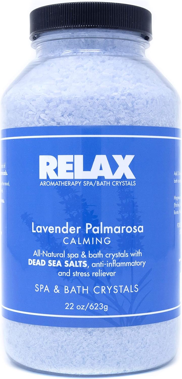 All Natural Epsom Salts (5 Pack Gift Bundle) Premium Hot Tub and Bath Salts for Pain Relief, Infused with Vitamins & Minerals - Dead Sea Salts - Luxury Gift Pack - Relax Spa and Bath Pack of 2