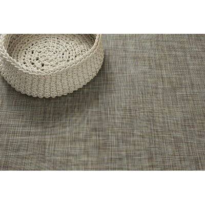 Chilewich Inside/Outside Mini Basketweave Floormat Pistachio 35x22 x 48x22