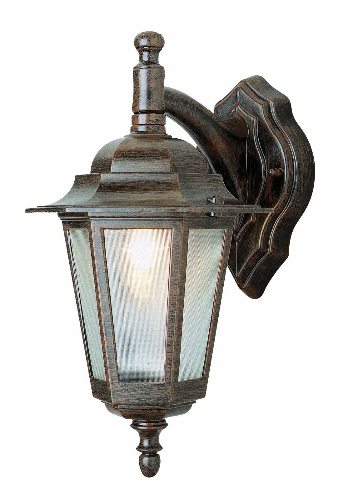 Trans Globe 4056 The Standard Outdoor Sconce, Black Copper