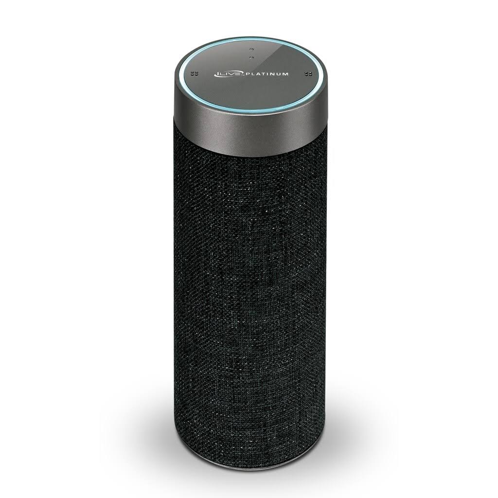 iLive Voice Activated Assistant Speaker Powered by Amazon Alexa - Limited Edition Colors, Black