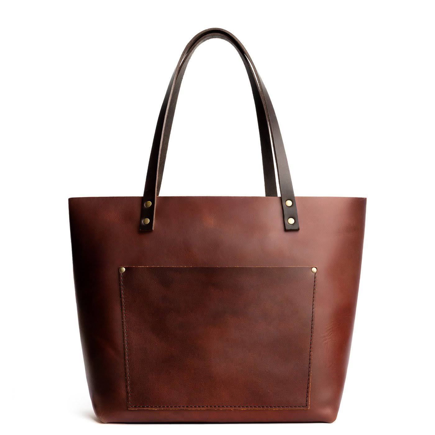 &Almost Perfect& Classic Tote, Cognac / Large
