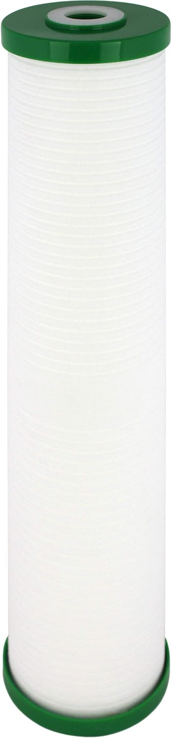 SpiroPure Replacement for Aqua-Pure AP811-2 5618905 20x4.5 Grooved Polypropylene 25 Micron Sediment Filter (6 Pack)