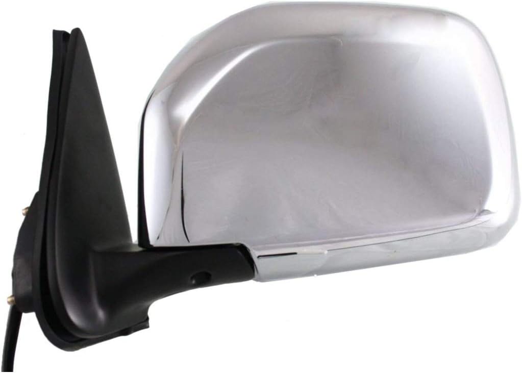 For Toyota Tacoma 2001 02 03 2004 Door Mirror Driver and Passenger Side Pair | Power | Non-Heated | Manual Folding | Chrome | (Pre Runner, 2WD)/(Base/DLX, 4WD) | 8794035751, 8791035840 | TO1320159, TO