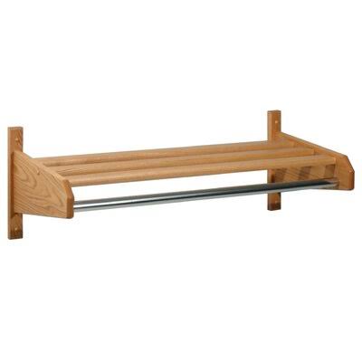 Geno Wall Mounted Coat Rack Symple Stuff Color: Light Oak