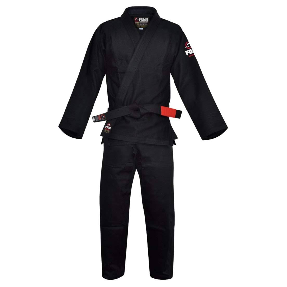 Fuji All Around BJJ Kids Black Gi (Single weave)