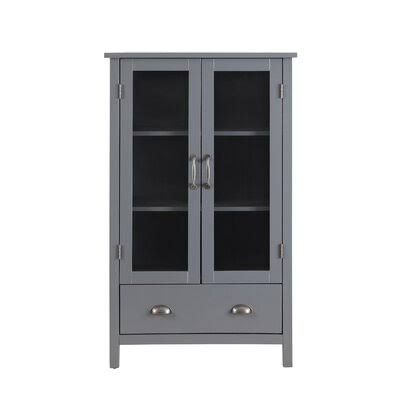 Bondieumatre 2 Door Accent Cabinet Red Barrel Studio Color: Gray