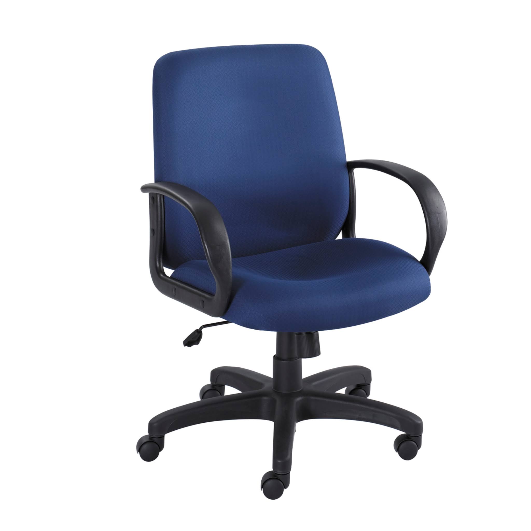 Safco Poise Mid Back Executive Chair Blue