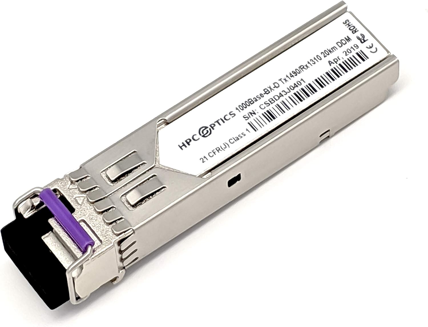 Juniper Compatible SFP-GE10KT15R13 10km Bi-Directional SFP Transceiver Pack of 2