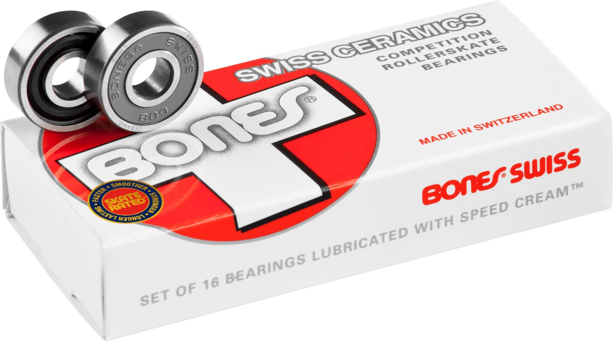 Bones Swiss Bearings Ceramic 7mm (16 Pack)
